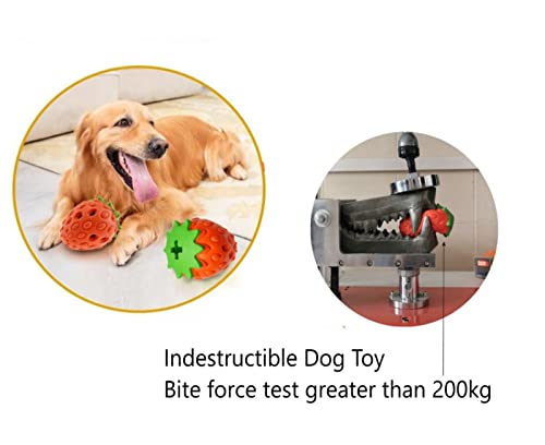 Pelota para Perros,Juguetes interactivos para Perros,Pelota Perro Indestructible,Juguete para Masticar Perros,para Perros pequeños y Grandes Juegos,Pelota Dispensador de Alimentos para Perros