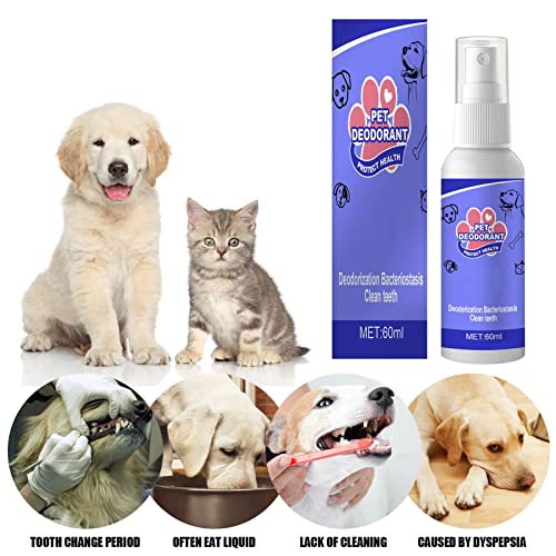 Perfectha Ambientador para el Aliento de Perro - Spray para el Aliento de Perro con formulaciones Naturales - Aditivo de Agua para el Cuidado bucal para Perros, Gatos, Mascotas - Sin Cepillado