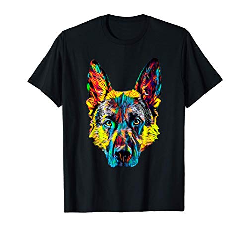 Perro pastor alemán fresco Camiseta