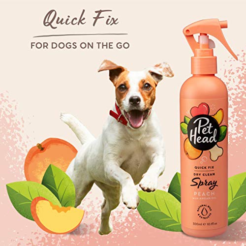 Pet Head Spray Desodorante para Perros en Spray de fijación rápida, para un refrescante rápido para Todos los Perros