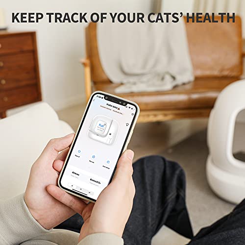 PETKIT Pura Max - Inodoro para gatos con autolimpieza xSecure/eliminación de olores/App Control automático para varios gatos