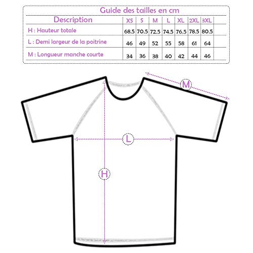Pets-easy - Camiseta de caza con diseño de perro angló-francés [con texto personalizable]