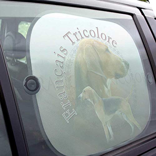 Pets-easy - Parasol para perro, diseño de perro francés, tricolor
