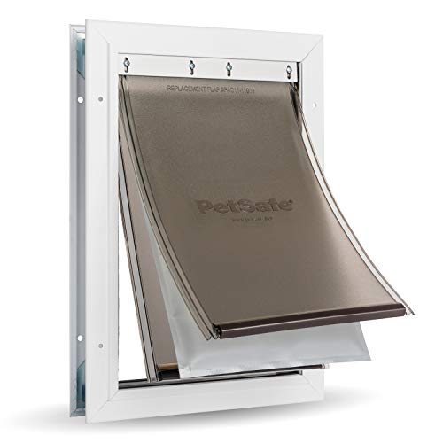 PetSafe - Adaptador de Instalación para Puertas de Aluminio y para Condiciones Climáticas Extremas para Perros y Gatos, Válido para Puertas con hasta 38 mm de espesor - Tamaño M