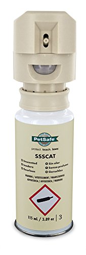 PetSafe Spray Repelente Ssscat para Mascotas De, Repelente Activado por Movimiento para Gatos Y Perros, Respetuoso con El Medio Ambiente 429,1 ml