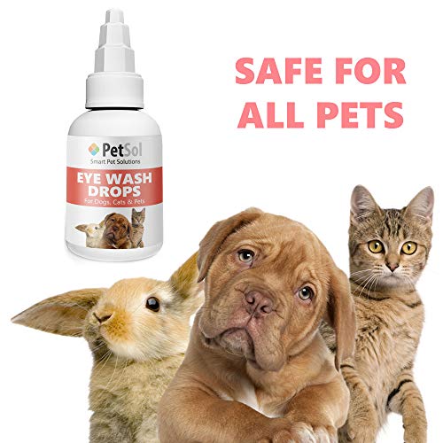 PetSol Gentle Care Gotas para los Ojos para Perros y Gatos