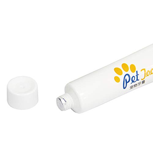 PHILSP Dispensador de exprimidor para perros pequeños y gatos, pasta de dientes natural comestible, sabor a carne de vacuno, cuidado de dientes, cachorro de limpieza oral, accesorio para mascotas 2