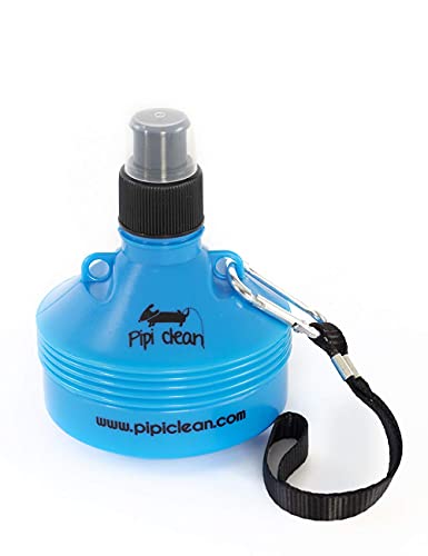Pipi Clean Botella higienizante Plegable para Limpiar el PIS de los Perros | Limpiador orina Pipi Mascotas (Azul Scooby Doo)