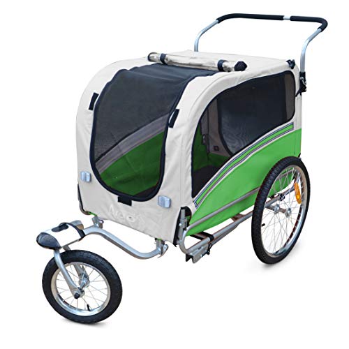 Polironeshop Argo - Remolque y carrito para bicicleta para el transporte de perros