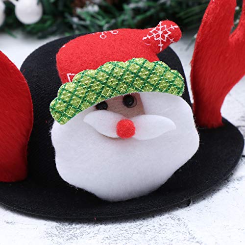 PRETYZOOM Gorro de Navidad para perro, divertido y festivo, decoración para fiestas de cosplay, disfraz para mascotas y gatitos (Santa Claus)