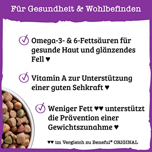 Purina Beneful - Pienso seco para Perros (años 7 + (con Pollo, Verduras y vitaminas), 4 Unidades (4 x 3 kg)