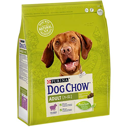 Purina Dog Chow Comida Seco para Perro Adulto con Cordero - 2.5 Kg
