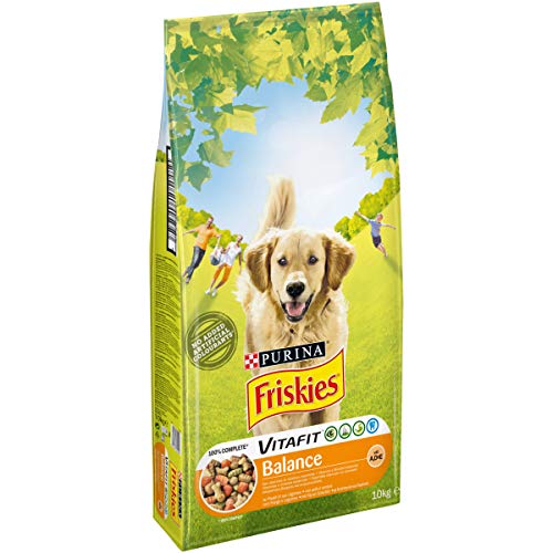 Purina Friskies - Báscula de Pollo para Perros Adultos (10 kg)