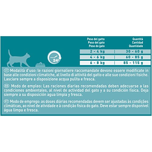 PURINA ONE alimento para gatos esterilizados rico en salmón bolsa 800 gr