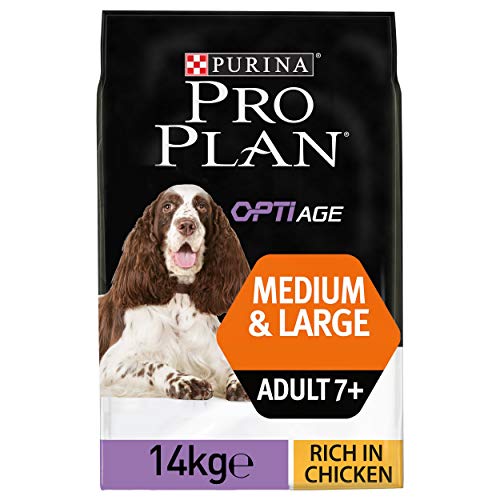 Purina ProPlan Medium Age+7 pienso para Perro Adulto senior Pollo 14 Kg