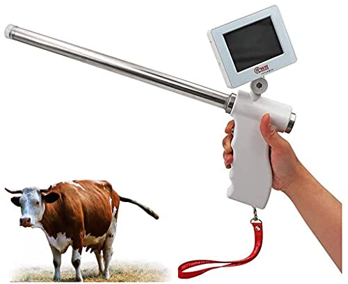 QMZDXH Dispositivo De Inseminación Artificial para Vacas Endoscopio Visual Pistola De Esperma Ganado Lechero Vacas Cría Veterinaria Embarazo Examinar Herramientas para Vaca Caballo Burro
