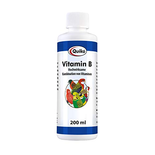 Quiko Vitamina B – para Canarios, periquitos, Palomas y Aves Ornamentales.