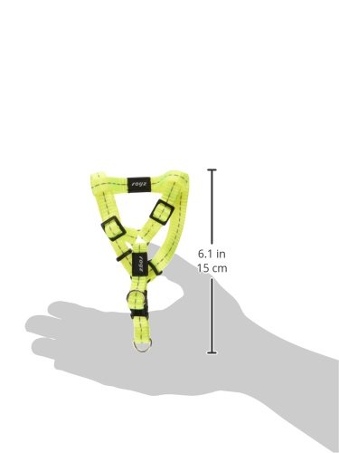 Rogz Utilidad pequeña 3/8-inch NITELIFE Reflectante Ajustable Perro Step-in-Harness