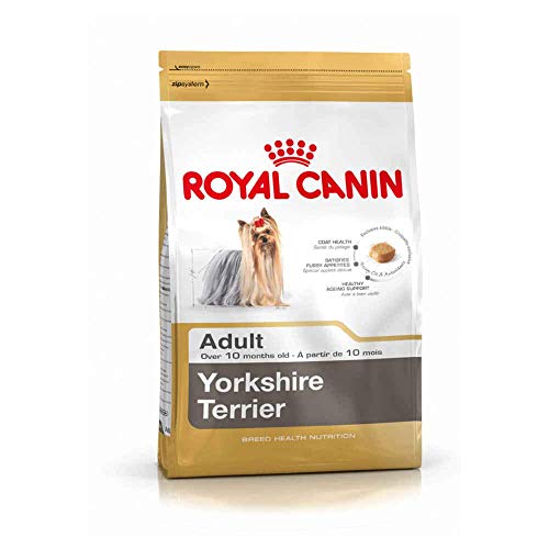 RoyalCanin Yorkshire Terrier Adult 1.5 kg | Pienso para Alargar la Vida de tu Perro Retrasando el Envejecimiento | Fortalece Defensas, Evita la Formación de Sarro y Mantiene el Pelo Sano y Radiante