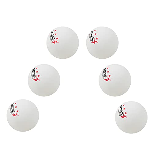 Ruiqas Bolas de ping pong, 60 unidades, 40 mm, estándar de ABS, duradero, entrenamiento, ejercicio, ping pong, pelotas de tenis