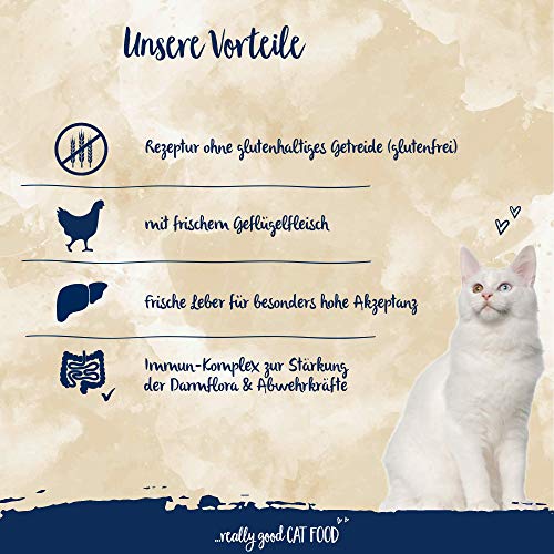 Sanabelle Sensitive con aves de corral | Alimento seco para gatos nutricionalmente sensibles | 1 x 10 kg
