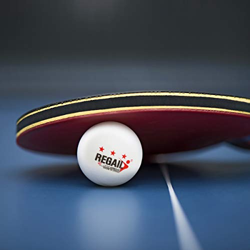 SANON 6 Pelotas de Ping Pong de Pelota de Tenis de Mesa de 40 Mm para Entrenamiento de Competición Blanco