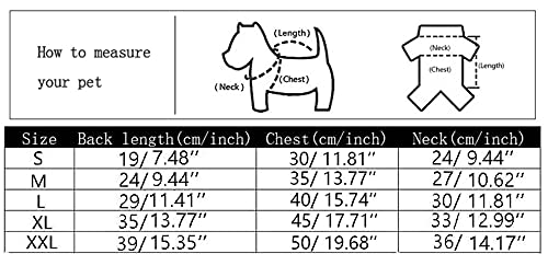 SDLSH Ropa para Perros Ropa de Mascotas de Invierno, Chaqueta de Abrigo de Gatito de Perrito Caliente, para pequeños Gatos de Perros Medios Caminar cómodo y fácil de Llevar (Color : C, tamaño : XL)