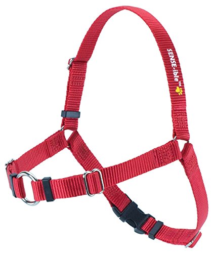 SENSE-ible No-Pull Dog Harness - Red Medium by Softouch