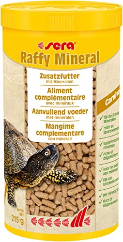 Sera Reptil Raffy Mineral – Alimento mineral complementario en barritas, para tortugas y otros reptiles