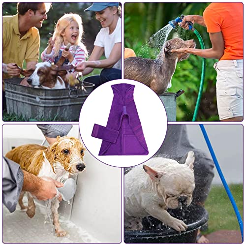 shifengzhou De Albornoz para Perros - Albornoz súper Absorbente para Mascotas | Abrigo de Secado rápido Pijamas para Cachorros Toalla Ajustable para Perros Accesorios para Mascotas para Perros Gatos