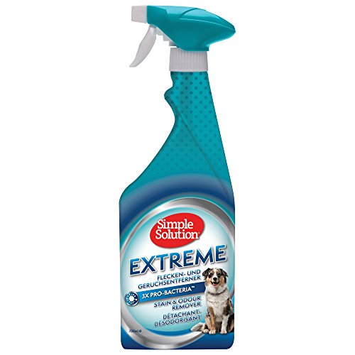 Simple Solution Eliminador de olores y Manchas para Perros, 750 ml