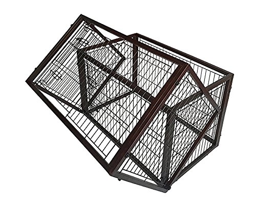 Simply Flip M | jaula para perros | jaula para perros | jaula doble | parque de juegos | recinto para cachorros | función flip-over | 2 puertas