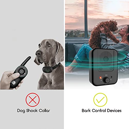 SOLE HOME Dispositivo antiladridos, dispositivos ultrasónicos de control de ladridos de perro de hasta 50 pies de rango para perros de 6 meses a 8 años