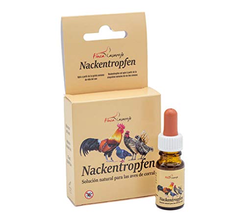 Sollfranks Nackentropfen- Repelente contra el Piojo y parásitos externos de Gallinas y Otros Animales - Desparasitante Natural Muy eficaz (Ref. ANCK)