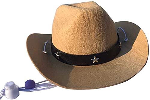 Sombrero de vaquero para perros, accesorios para disfraz de compañía para perros y gatos para las vacaciones