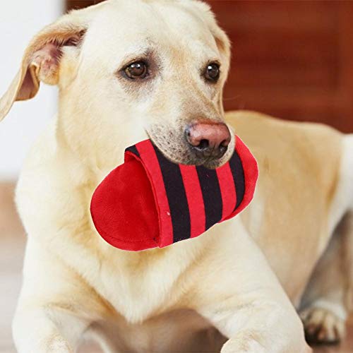 Squeaky Plush Dog Toys 3 Pack, Cute Pet Plush Toys Slipper Shape Zapatillas para Masticar Perros para Perros Grandes y medianos Juguetes para Cachorros Squeak