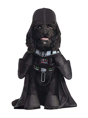 Star Wars - Disfraz de Darth Vader Deluxe para mascota, Talla S perro (Rubie's 885900-S)