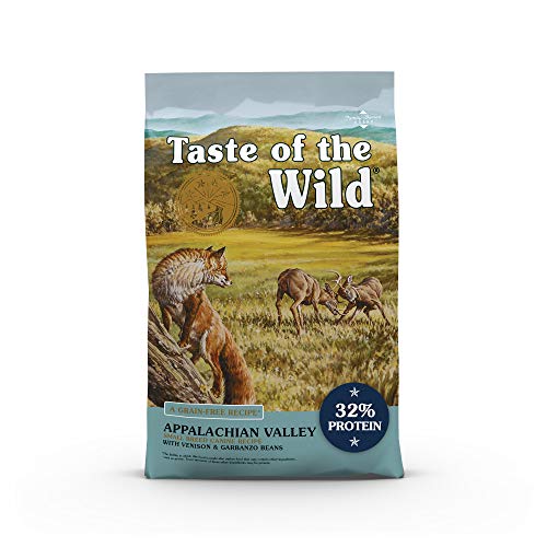 Taste of the Wild Alimento seco para Perros sin Grano de Alta proteína Valle Appalachian Raza PEQUEÑA - Venison