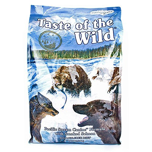 Taste Of The Wild Dry Dog Food, Pacific Stream Canine Formula with Smoked Salmon, 15-Pound Bag by Taste of the Wild