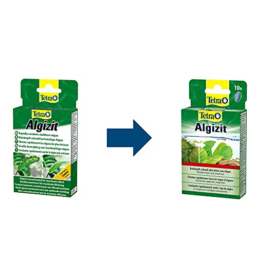Tetra Algizit(10 pastillas), combate eficazmente todo tipo de algas
