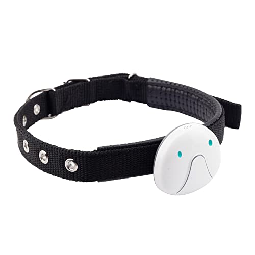 TISHITA Rastreador GPS para Mascotas Monitor de Actividad de monitoreo Remoto WiFi Ligero en Tiempo Real para Mascotas - Blanco