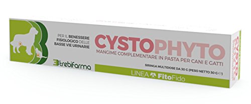 Trebifarma Cystophyto - Alimento complementario en Pasta para Perros y Gatos - Soporte renal/urológico - 30 g