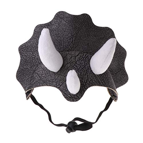 U-M Disfraz de sombrero para mascotas, Halloween Holiday Fancy Cosplay Cap perro gato Bulldog cabeza cubierta