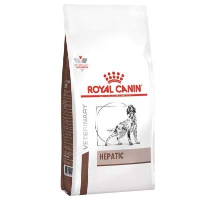 Veterinary Royal Canin Diet Dog Hepatic HF 16 alimentos dietéticos para perros 12 kg con reducción del contenido de cobre y proteínas vegetales ricas en antioxidantes y energía