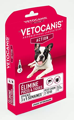 Vetocanis Spot On fipronil para Perro pequeño