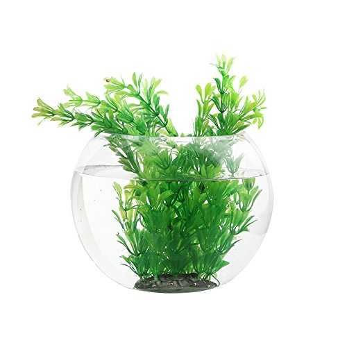 Vivifying Plantas artificiales para acuario, 2 unidades de 24,8 cm de alto, plantas de plástico para peceras