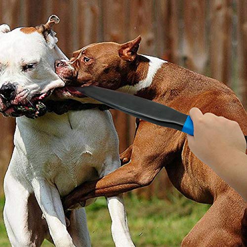 WOOAI Dog Break Stick K9 Producto de Entrenamiento para Perros No Slip Training Toy Proveedor para Perros medianos Grandes Pitbull Terrier Pastor alemán, Negro, L