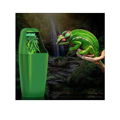XINGSEB Fuente de Agua para Reptiles, Alimentación de Agua de Circulación con Bomba de Paisajismo para Tortuga Lagarto Camaleón Reptil Serpiente - 10.5'' X 7.09'' X 4.92''