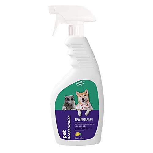 xuyin Limpiador enzimático para Quitar Manchas y olores de Mascotas de solución Simple con Poder de Limpieza probacterias
