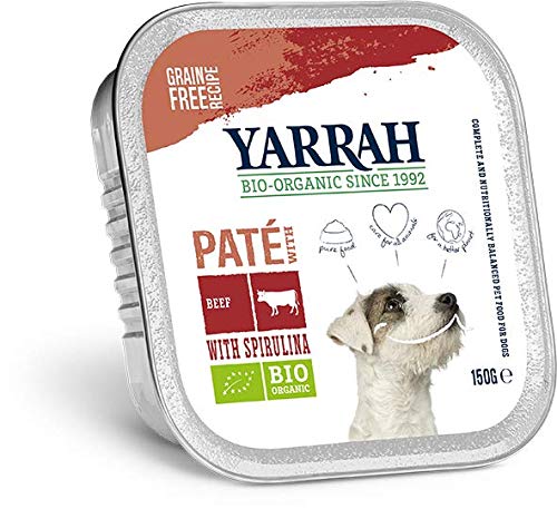 Yarrah Pack 6 Latas Paté con Ternera Bio para Perro 6 x 150 g